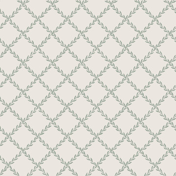 Trellis Forest Green S10304