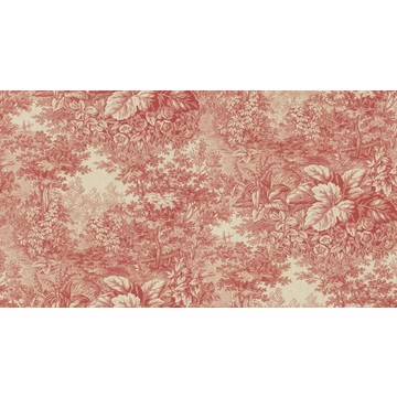 Forest Toile Red S10401 (paneeli - tilattavissa myös m2)