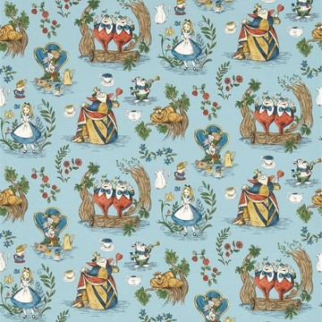 Alice in Wonderland Puddle Blue 217286