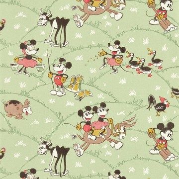 Mickey at the Farm Macaron Green 217266