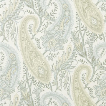Cashmere Paisley Duck Egg/Opal 216321