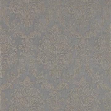 Riverside Damask Mole/Copper 216290