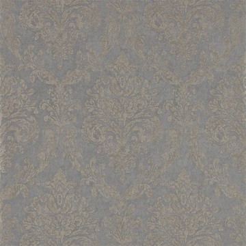 Riverside Damask Mole/Copper 216290