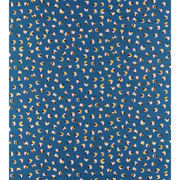 Leopard Dots Denim/Milkshake 121046