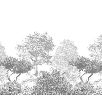 Hua Trees Mural Grey