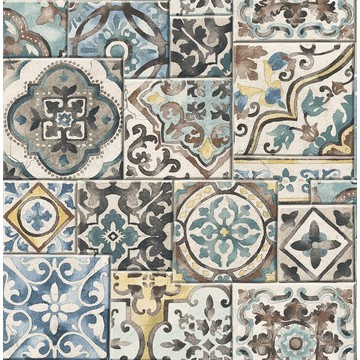 Estrada Blue Marrakesh Tiles FD22315