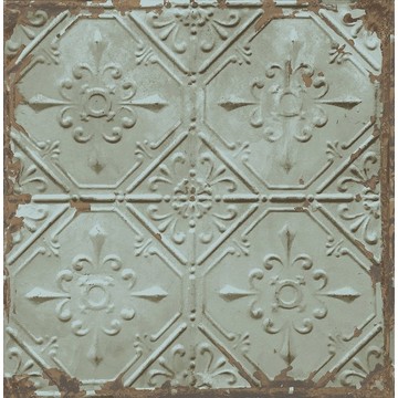 Donahue Turquoise Tin Ceiling FD22331
