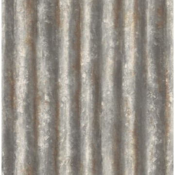 Kirkland Charcoal Corrugated Metal FD22333
