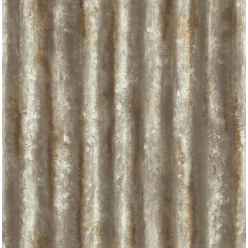 Kirkland Rust Corrugated Metal FD22334