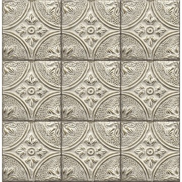 Cornelius Grey Tin Ceiling Tile FD23764
