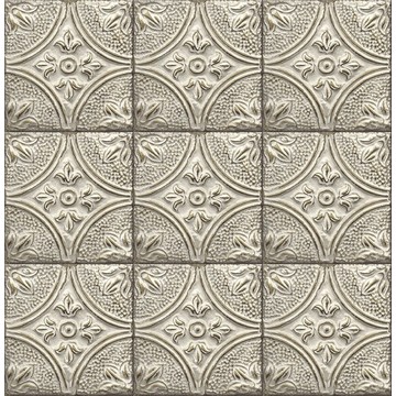 Cornelius Grey Tin Ceiling Tile FD23764