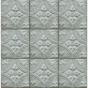 Cornelius Teal Tin Ceiling Tile FD23765