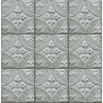 Cornelius Teal Tin Ceiling Tile FD23765