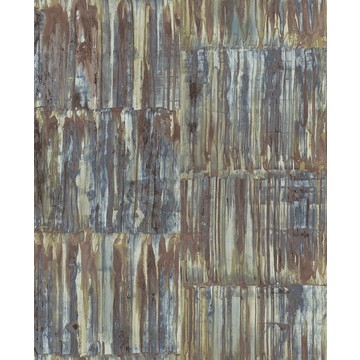 Chavez Multicolor Faux Metal Panels FD24064