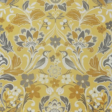 Folk Floral Ochre 909903