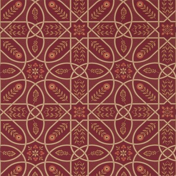 Brophy Trellis Russet Gold 216701