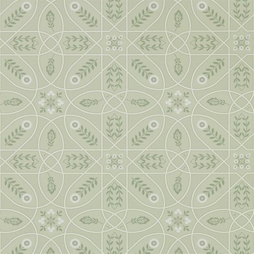 Brophy Trellis Sage Linen 216702