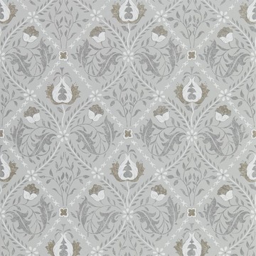 Pure Trellis Lightish Grey 216528