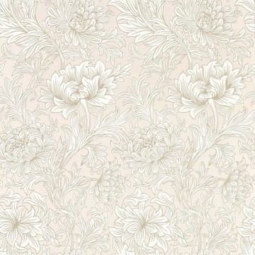 Chrysanthemum Toile Cochineal Pink 217070