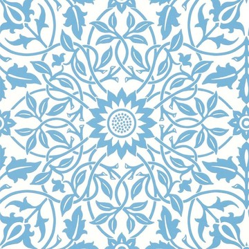 St James Ceiling China Blue 217079