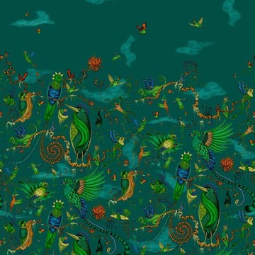 Cloud Forest Teal W0200/02 (paneeli)