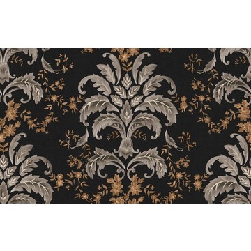 French Damask Onyx D00135