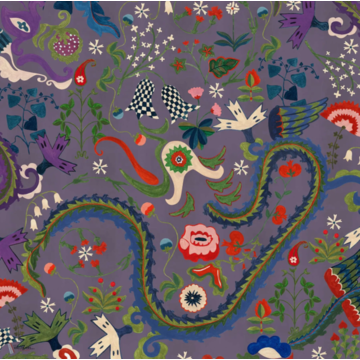 Dragon Flower Mural WP20943