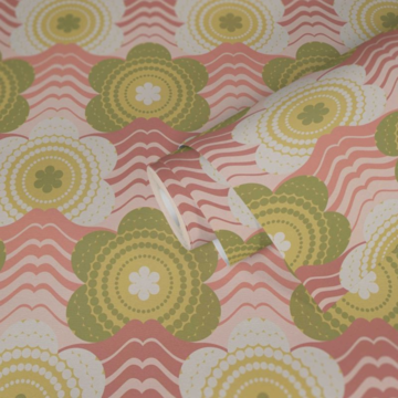 retro flower AS395391-0 wave