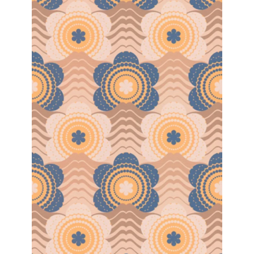 Retro Flower 39539-2