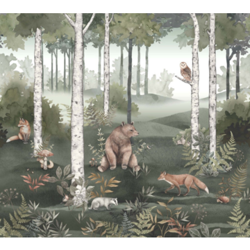 Wild Forest Mural 6943 (paneeli)