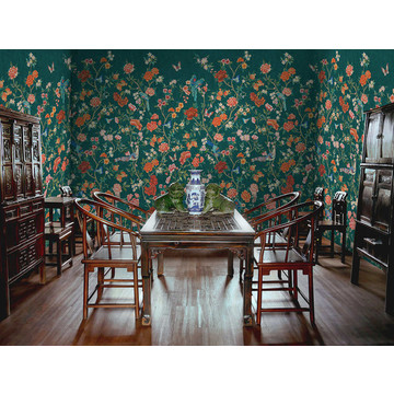 99511-Imperial-Gardens-Teal mural  amb