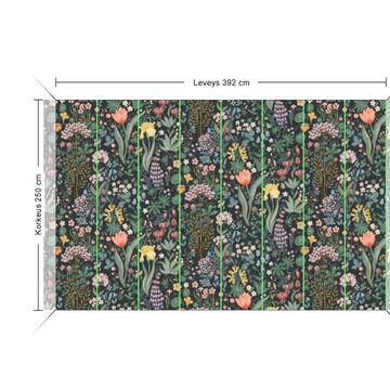 Blomsterhav Grand Black 392x250