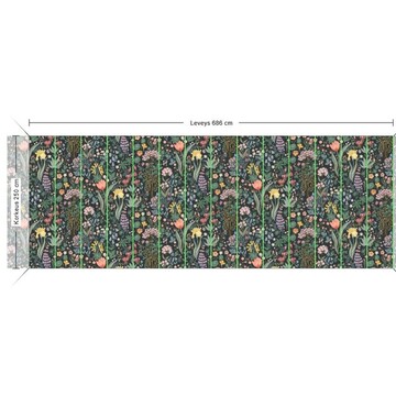 Blomsterhav Grand Black 686x250
