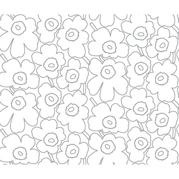 Piirto Unikko 25916 (hopea)
