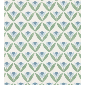 Tulip Trellis Coast Blue 113257