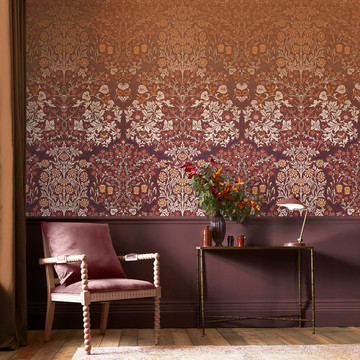 BLACKTHORN RED MURAL 2