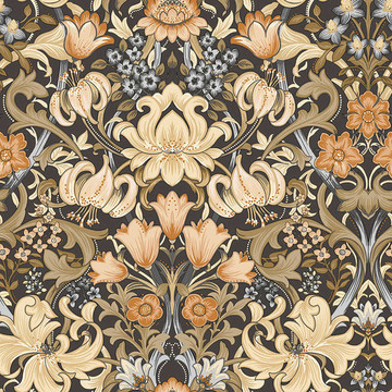Fleurmont Charcoal/Orange 91900