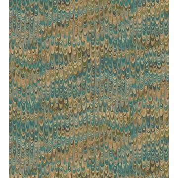 End Paper Teal FG126/R11