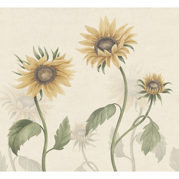 Sunflowers Yellow S10527 (paneeli - tilattavissa myös m2)