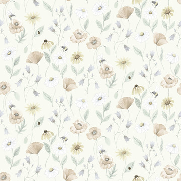 Blåklocka Cream/Pastel 43101