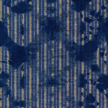 WASHED SHIBORI indigo