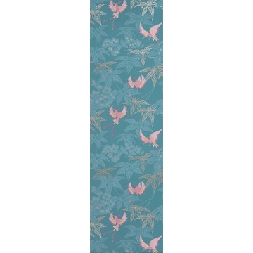 Grove Garden Teal/Pink W5603-10