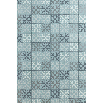 Fleur De Lys Tile Canteen Blue BG1600201