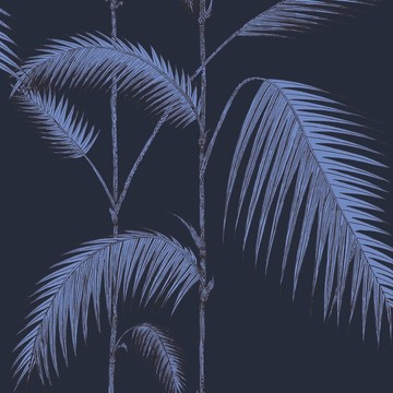Palm Leaves Ink/Violet 112/2008