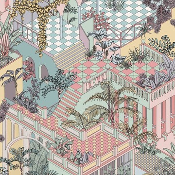 Cole & Son_Icons_Pastel Miami_112-6023