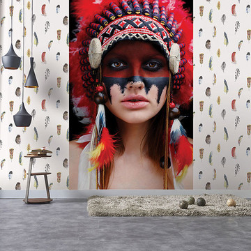 Global Fusion Mural Native American G45277 (paneeli)