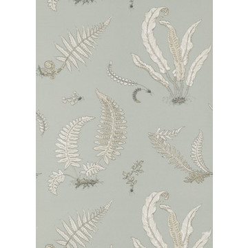 Ferns Soft Blue BW45044/7