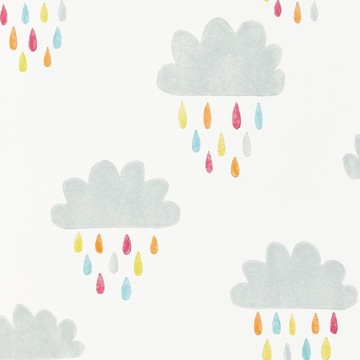 April Showers Citrus/Lagoon/Poppy 111269