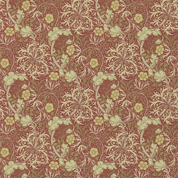 Morris Seaweed Red/Gold 216846 (214712/216469)