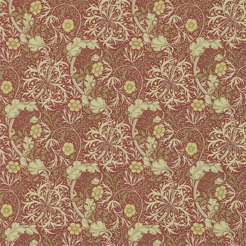 Morris Seaweed Red/Gold 214712